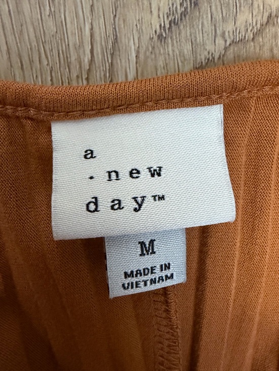 a new day Rust-Brown Pleated Maxi Dress - Picture 3 of 6